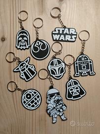 Portachiavi Star Wars 3D - vari modelli