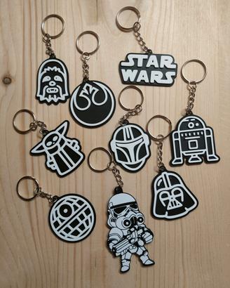 Portachiavi Star Wars 3D - vari modelli