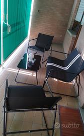 Salotto da Giardino in metallo