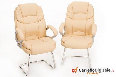 Coppie poltroncine ospite modello Silky