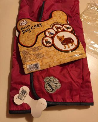 Cappotto Masta per Cane Rosa/Borgogna