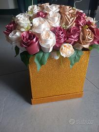 Fiori di raso fatti a mano