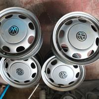 Set cerchi in ferro 13" per VW Golf