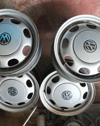 Set cerchi in ferro 13" per VW Golf