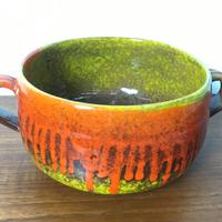 Vaso Porta Oggetti Modernista Anni 80 Made Italy