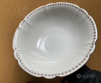 Centro tavola 30 cm marchio Ginori Doccia XIX Sec