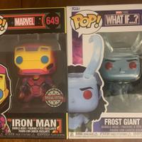 Funko pop Marvel Iron man e Loky