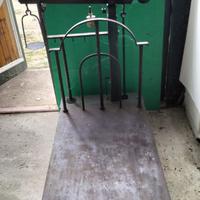 Bascula - bilancia d' epoca in legno