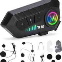 AURICOLARE PER CASCO MOTO BLUETOOTH 5.3 IP 67