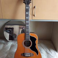 Chitarre folk elettrica classica e 12