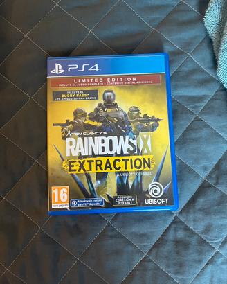 Rainbow six siege extraction ps4 LIMITED EDITION