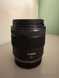 Canon RF 45 mm f1.2 STM