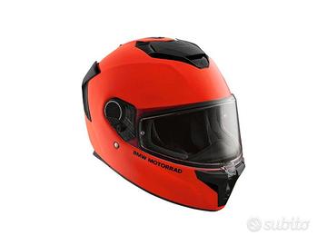 Casco Xomo in carbonio ECE rosso neon