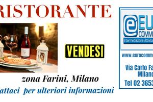 002/25 RISTORANTE di mq 180 in zona Farini