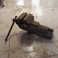 Morsa in acciaio da banco