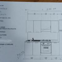 Cucina completa già smontata