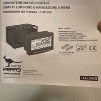 Cronotermostato digitale Perry 1CRCDS28
