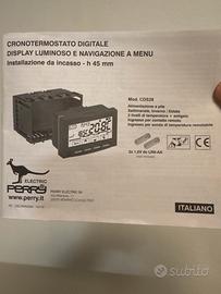 Cronotermostato digitale Perry 1CRCDS28
