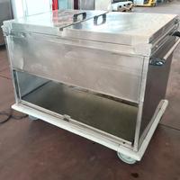 carrello richiudibile riscaldato bagnomaria usato