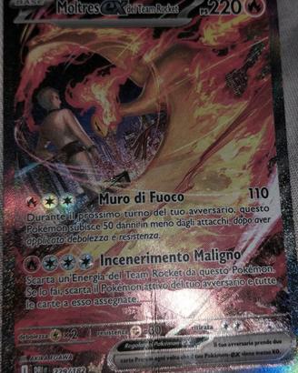carta Pokemon moltres rara