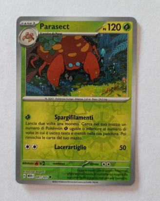 Parasect [Reverse Holo] #47 Pokemon