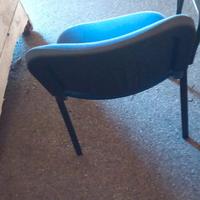 SEDIE DA UFFICIO CON SCRITTOIO PIEGHEVOLE