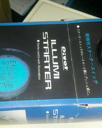 pulsante per accensione luminoso fiat 500 e varie