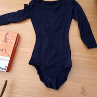 Body Ginnastica Artistica Ritmica Danza Blu scuro