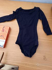 Body Ginnastica Artistica Ritmica Danza Blu scuro