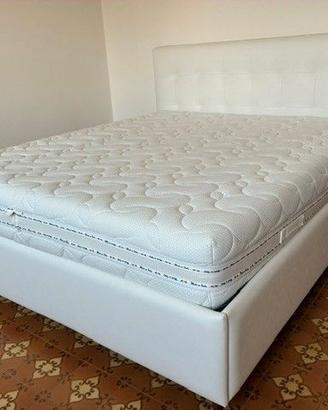LETTO King Size 180 x 220, COME NUOVO, con CASSONE