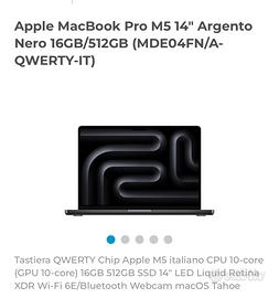 Macbook pro 14 m5