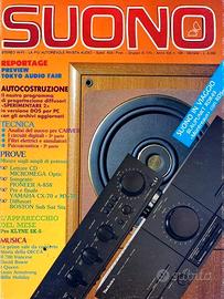 rivista SUONO numero 198 novembre 1989