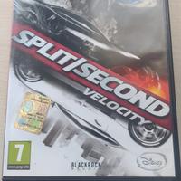 Split second velocity per pc