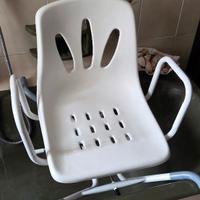 Sedia a rotazione per vasca da bagno