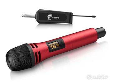 Microfono Senza Fili, UHF Sistema Wireless