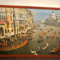 Quadro Venezia Puzzle con vetro