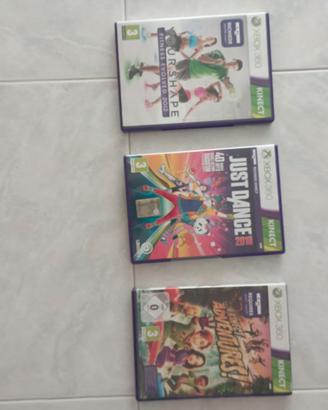 tre giochi per Kinect Xbox 360 - Leggere la descri