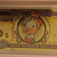 Banconota Gastone Panini Disney