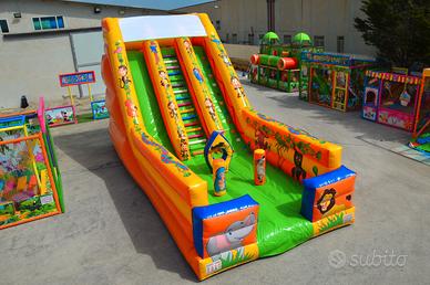 Scivolo gonfiabile per bambini, giochi, playground