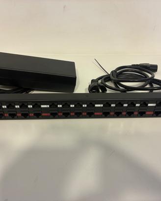Iniettore PoE Passivo 16 Porte EQUIP MTP1601X + Al