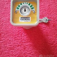 Selettore a chiave, apertura e cancello.