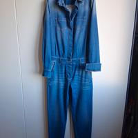 tuta jeans Elisabetta Franchi 