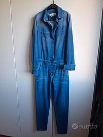 tuta jeans Elisabetta Franchi 