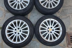 Cerchi in lega con gomme invernali
