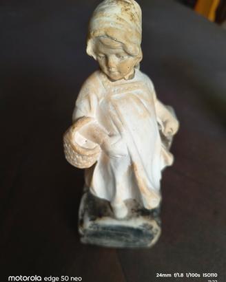 statuina bambina vintage 