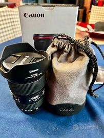 Canon ef 16-35 mm f4 L is “serie L  stabilizzato”
