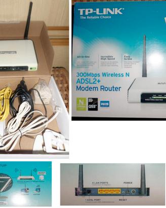 Tp-link td-w8960n modem router wifi pc rete notebo