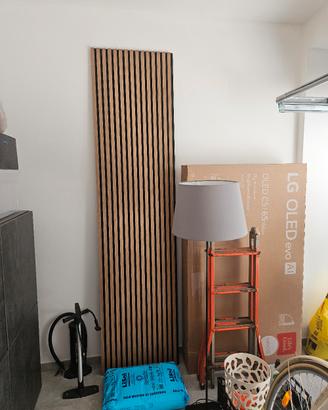 Piantana IKEA paralume bianco + lampadina smart 