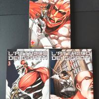 manga L'attacco dei giganti 