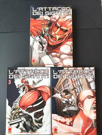 manga L'attacco dei giganti 
